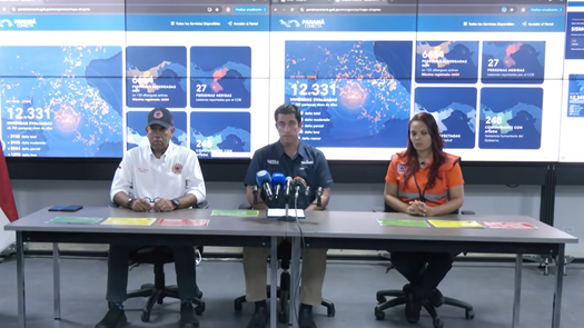 Conferencia del Gobierno Nacional tras Emergencia Nacional por terremoto.