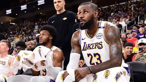 LeBron James y su hijo Bronny James hacen historia en el deporte