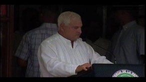 Martinelli presidió actos del 10 de noviembre