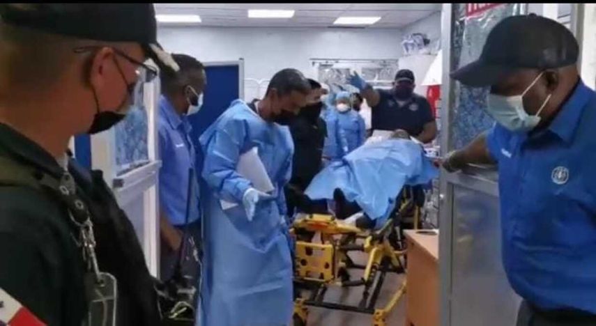 La unidad policial fue herida en el sector de El Limón