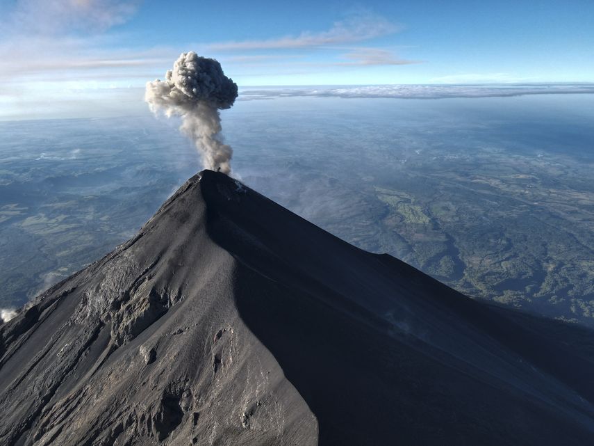 El volcán de Fuego﻿.