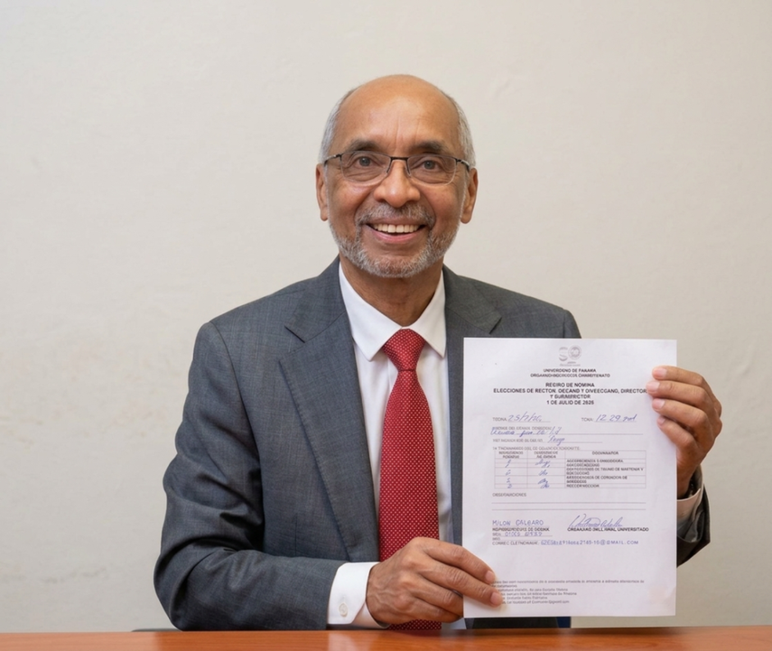 El doctor José Emilio Moreno es el tercer candidato a la rectoría de la Universidad de Panamá.