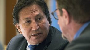 El expresidente Alejandro Toledo﻿.