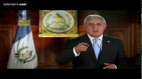 Pérez Molina niega participación en red corrupta y dice que dará la cara