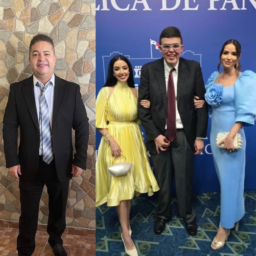 Celebridades panameñas asisten a la toma de posesión del presidente Mulino