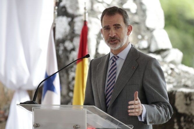 Rey Felipe VI visita Panamá Viejo