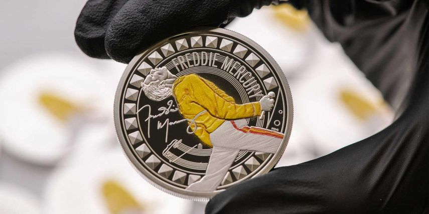 Freddie Mercury: Royal Mint lanza moneda por 40 años de Live Aid