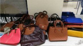 Retienen carteras presuntamente falsificadas en Aeropuerto de Tocumen y Veraguas