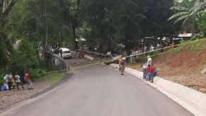 Vistas del accidente de tránsito registrado en Chiriquí.&nbsp;