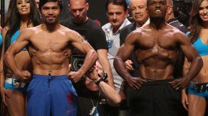 Pacquiao y Bradley hacen el peso para pelea revancha del sábado