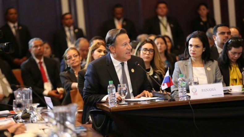 Presidente Varela destaca en cumbre de Tuxtla servicios logísticos de Panamá