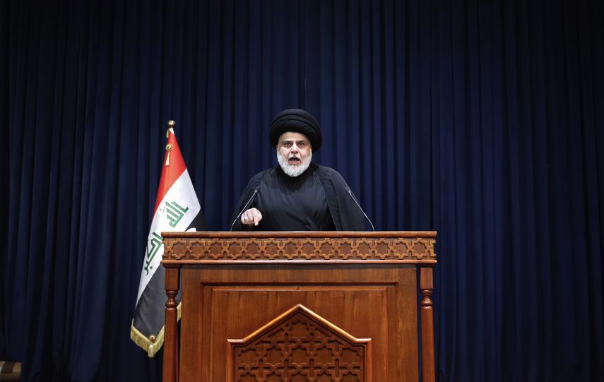 Dos milicianos del grupo de al-Sadr