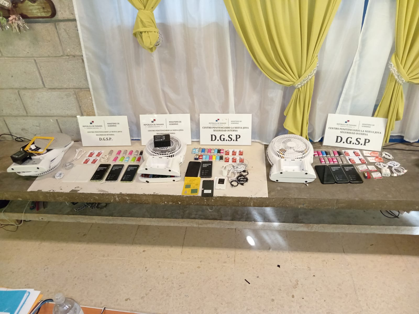 Decomisos en cárcel La Nueva Joya