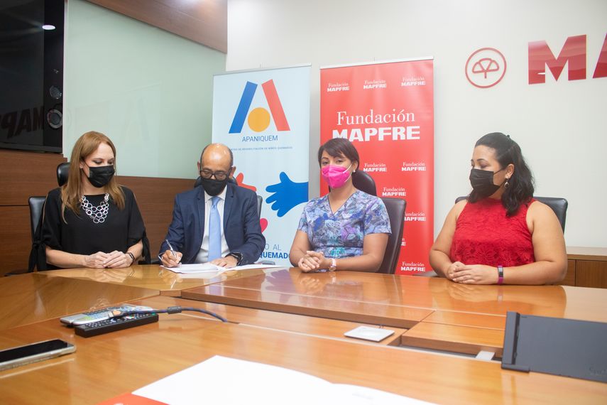 FUNDACIÓN MAPFRE apoya a la Asociación Panameña del Niño QuemadoAPANIQUEM