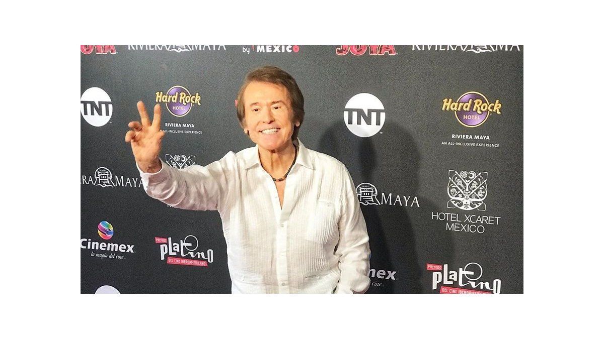 Raphael espera vivir su gran noche en los Premios Platino de cine en México