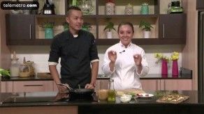 Canapé de queso prensado con la chef Jovana
