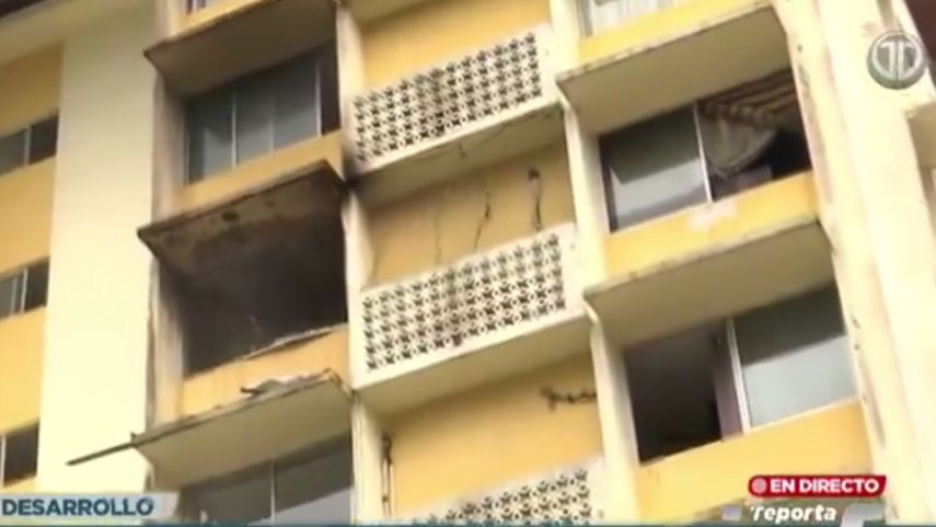 Incendio en Edificio de la Cresta