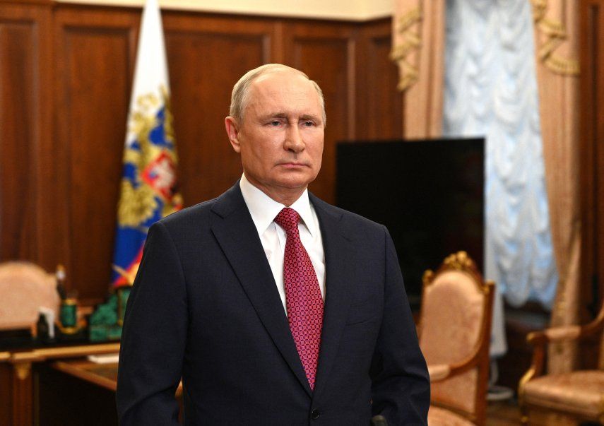 El presidente Vladimir Putin﻿.