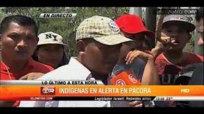 Indígenas en Pacora molestos ante contrapropuesta del Gobierno