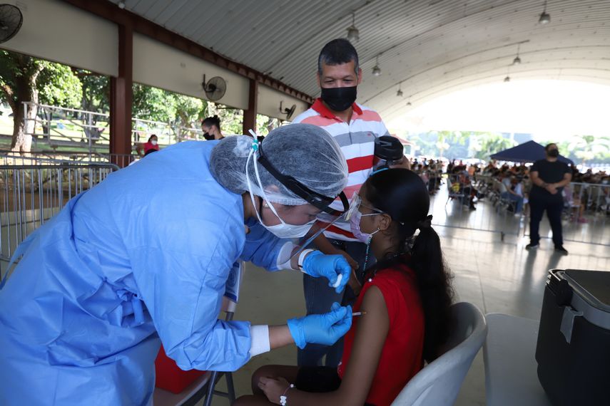 &nbsp;La jornada de vacunación se desarrolla en dos puntos
