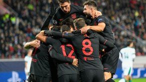 El Atlético doblega al Lokomotiv con un partidazo de Félix y Thomas