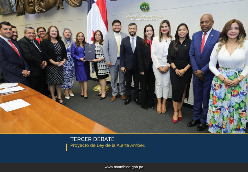 La Asamblea Nacional aprobó el Sistema de Alerta Amber.