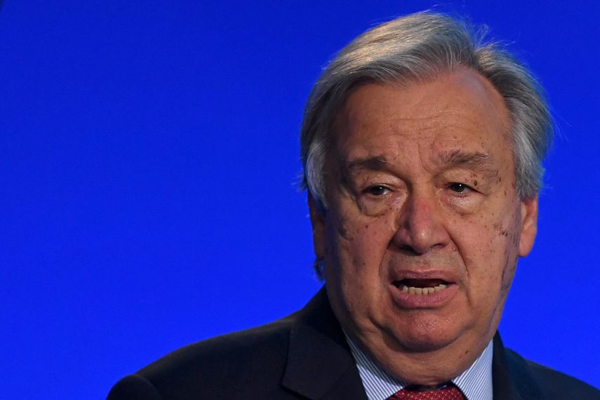 António Guterres.