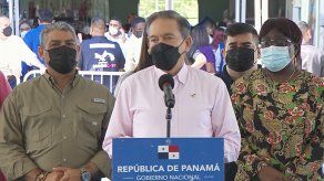 El presidente de la República, Laurentino Cortizo.