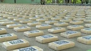 Senafront decomisa más de 2 mil paquetes de sustancias ilícitas en Darién Senafront decomisa más de 2 mil paquetes de sustancias ilícitas en Darién