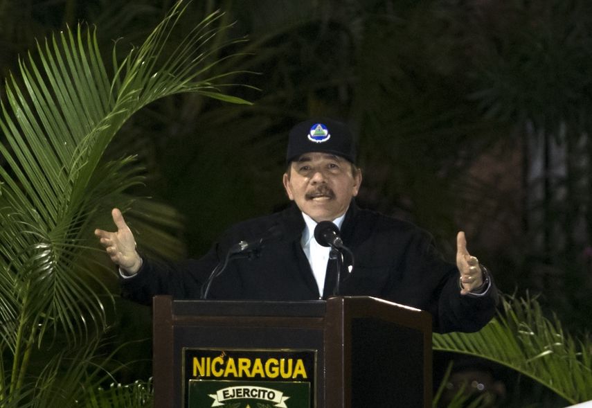 El presidente de Nicaragua