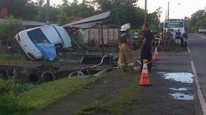 Accidente en Paso Canoas