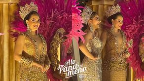 Jennifer González coronada como Reina de Calle Abajo de Las Tablas 2023.