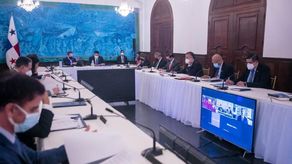 Consejo de Gabinete presidido por el presidente Laurentino Cortizo.