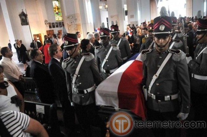 Funeral de Estado al Dr. Arias Madrid