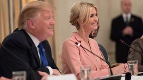 Donald Trump y su hija Ivanka.