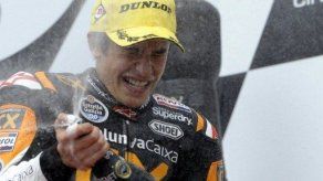 El español Marc Márquez gana la carrera de Moto2 en Estoril