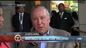 Tras reunión con Martinelli