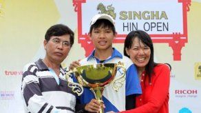 Un tailandés de 14 años bate el récord de precocidad ganadora