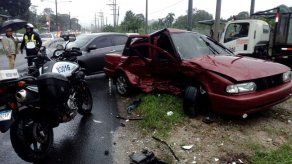 Dos heridos tras accidente de tránsito en Cativá Dos heridos tras accidente de tránsito en Cativá
