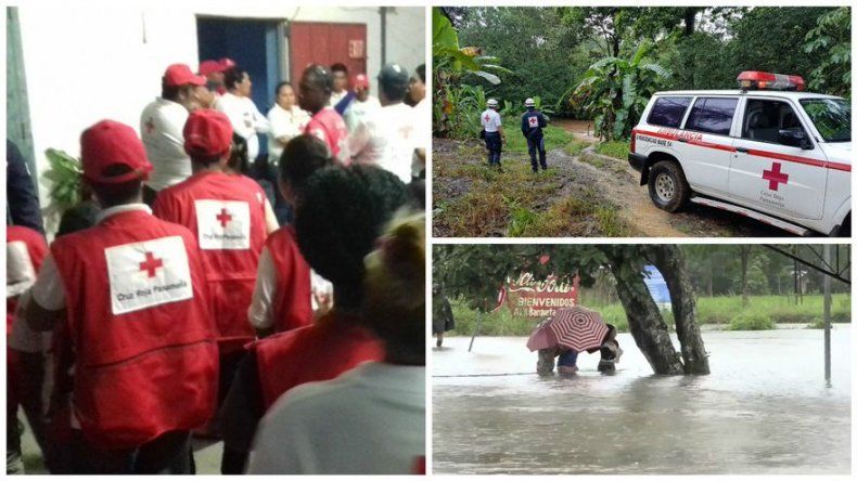 Cruz Roja de Panamá solicita donaciones para familias afectadas por huracán Otto