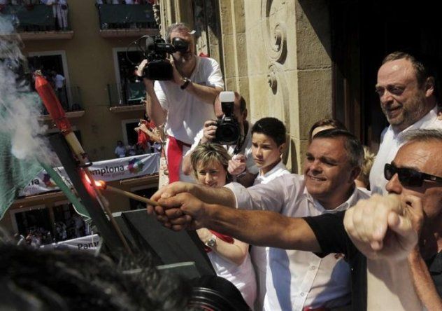 Inicio de las fiestas de San Fermín