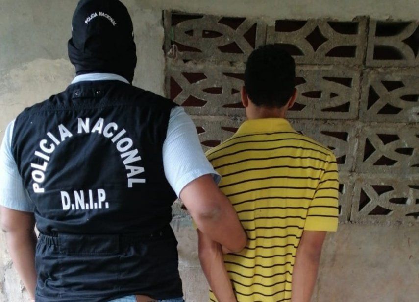 Aprehensión de alias Estimulante en el sector de Las Mañanitas.
