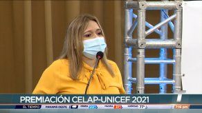 Linda Aparicio de RPC recibe galardón de CELAP-UNICEF