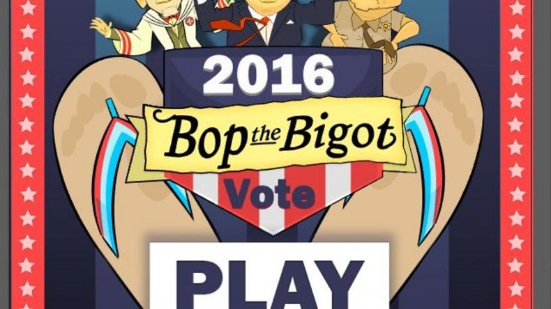 Juego en línea invita a gente a dar chancletazos a Trump, Arpaio y Duke