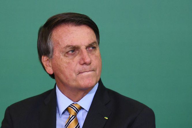 El presidente de Brasil Jair Bolsonaro﻿.