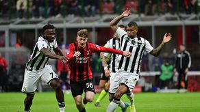 El AC Milan empató ante el Udinese en San Siro