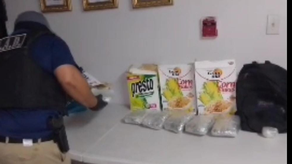 Detienen a hombre que transportaba droga en cajas de Cereal Detienen a hombre que transportaba droga en cajas de Cereal