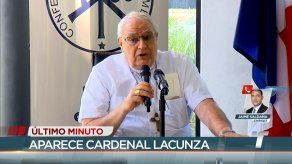 Ubican con vida al cardenal José Luis Lacunza