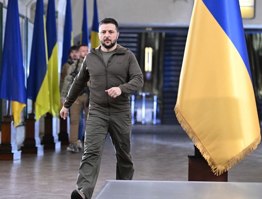 El presidente de Ucrania