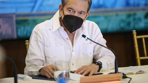 El presidente de Panamá, Laurentino Cortizo﻿.